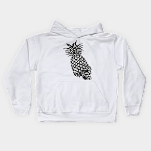 Pineapple skull Kids Hoodie